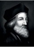 Jan Hus - reprodukce kresby