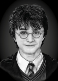 Daniel Radcliffe - reprodukce kresby