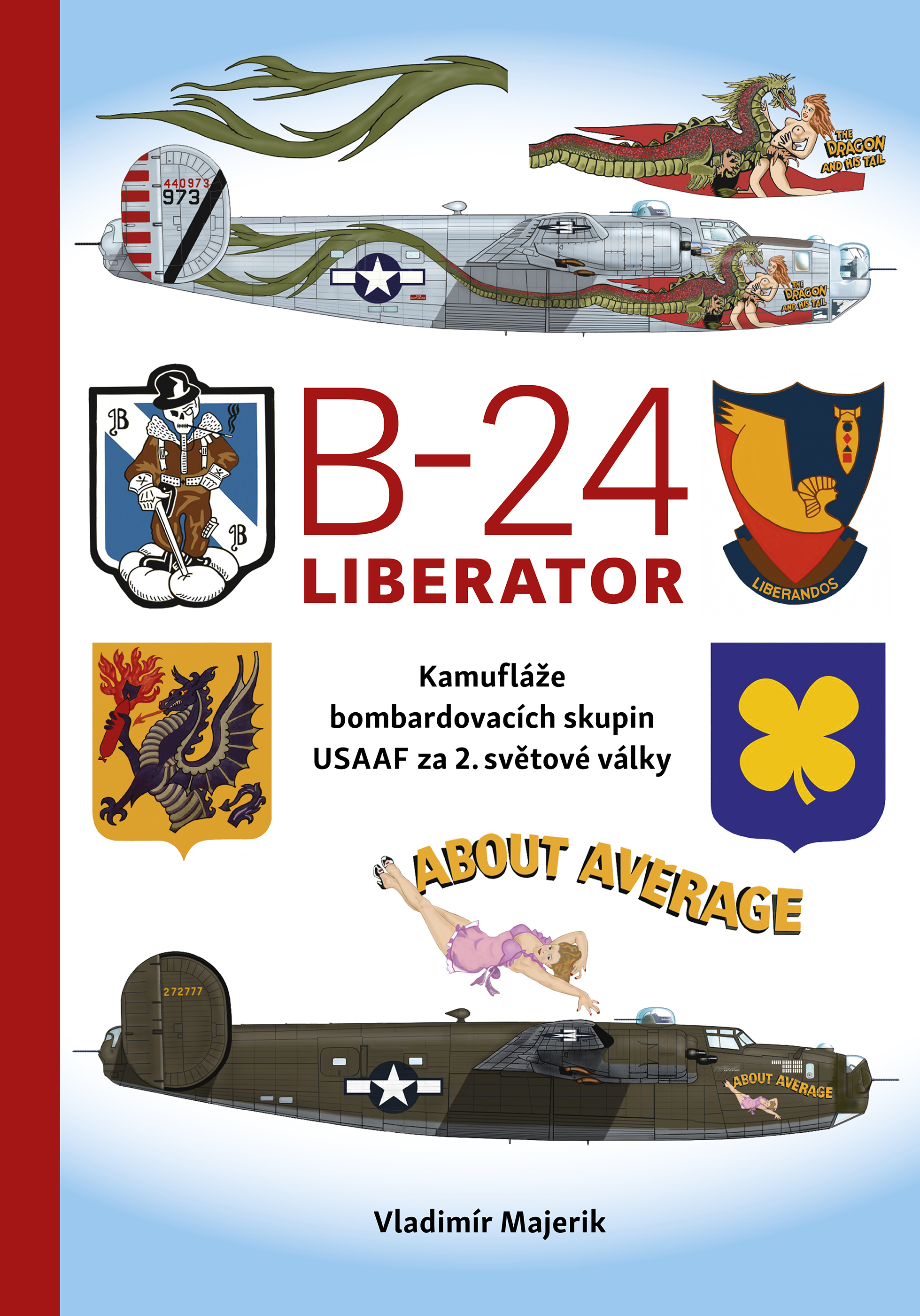 B-24 Liberator - lehce poškozena