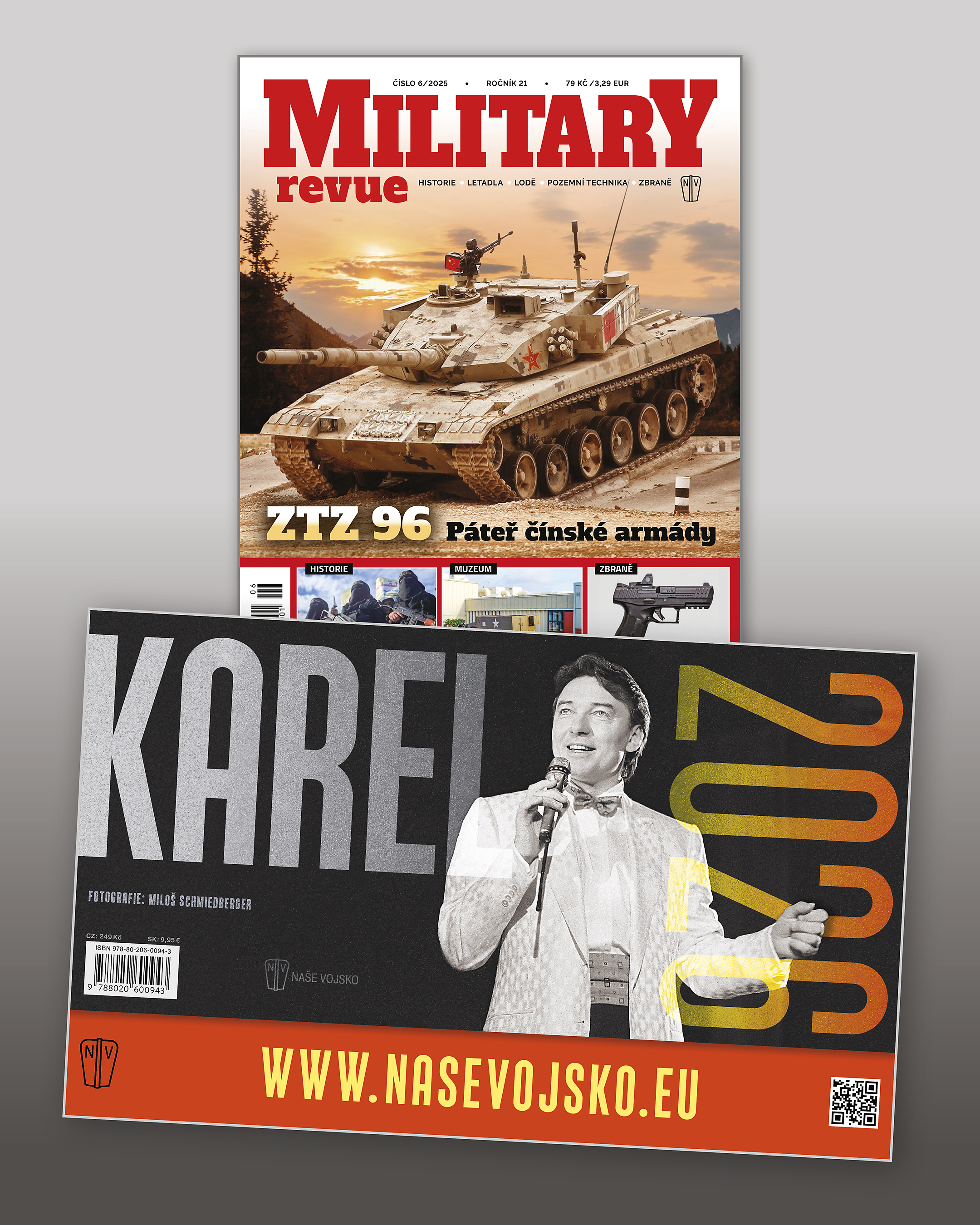Roční předplatné časopisu Military revue + ZDARMA kalendář KAREL 2026