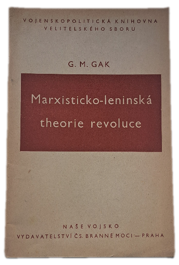 Marxisticko-leninská theorie revoluce -  ANTIKVARIÁT