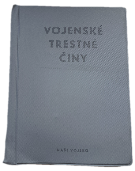 Vojenské trestné činy -  ANTIKVARIÁT