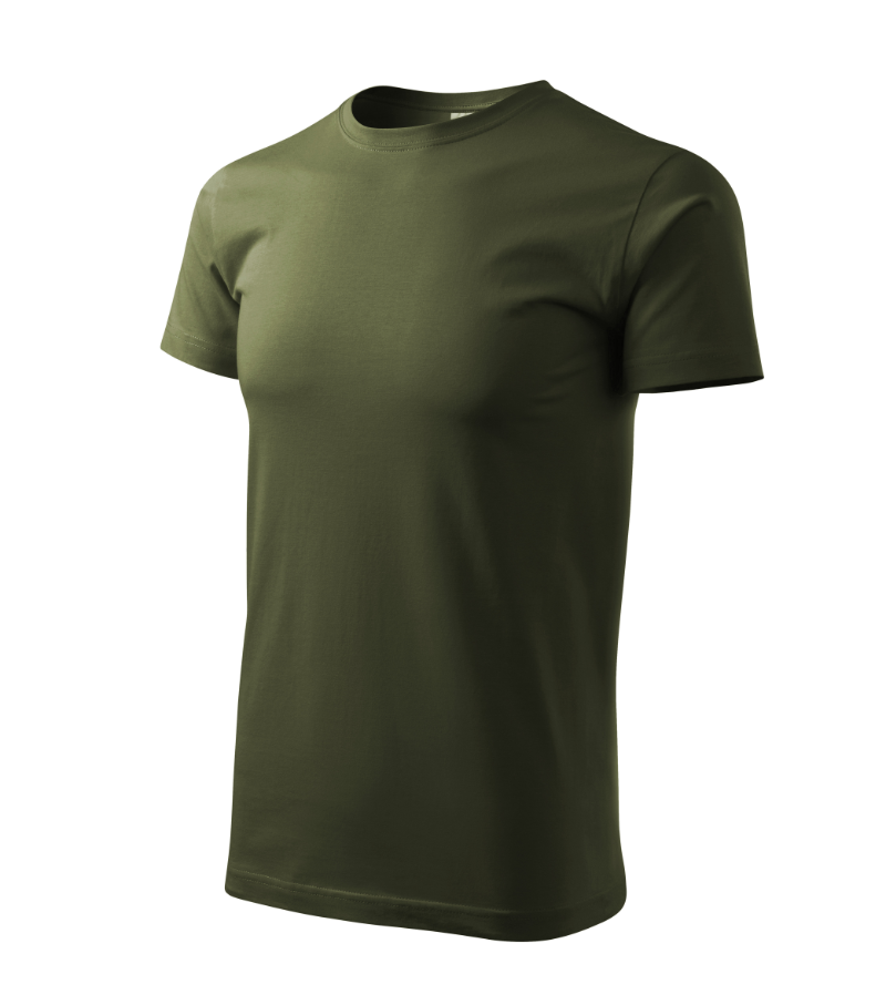 Tričko pánské Basic 129 - military green