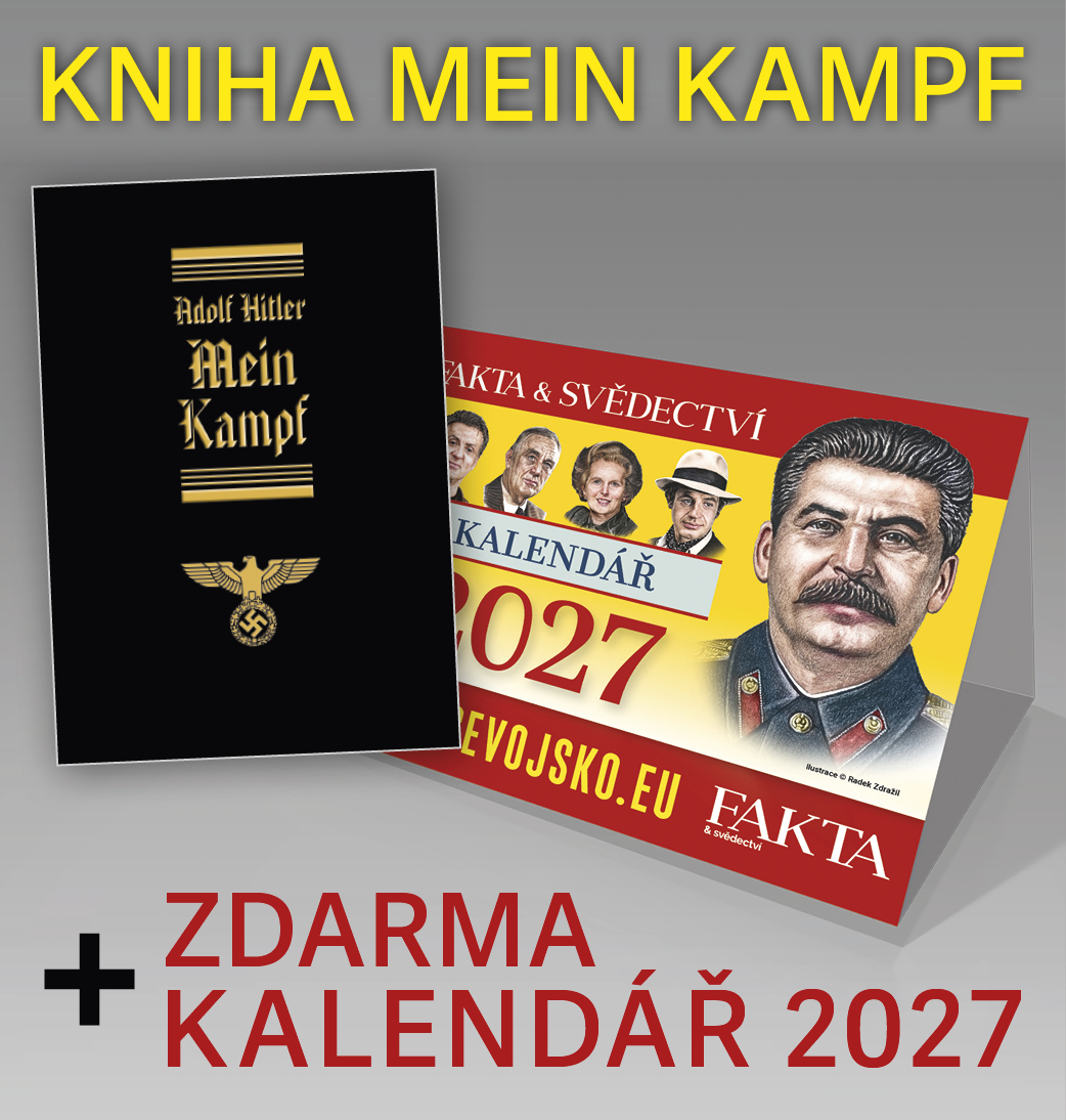 Mein Kampf + Stolní kalendář FAS 2027