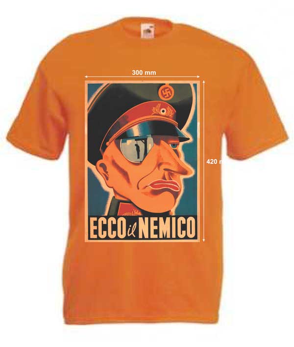 Tričko s potiskem ECCO IL NEMICO