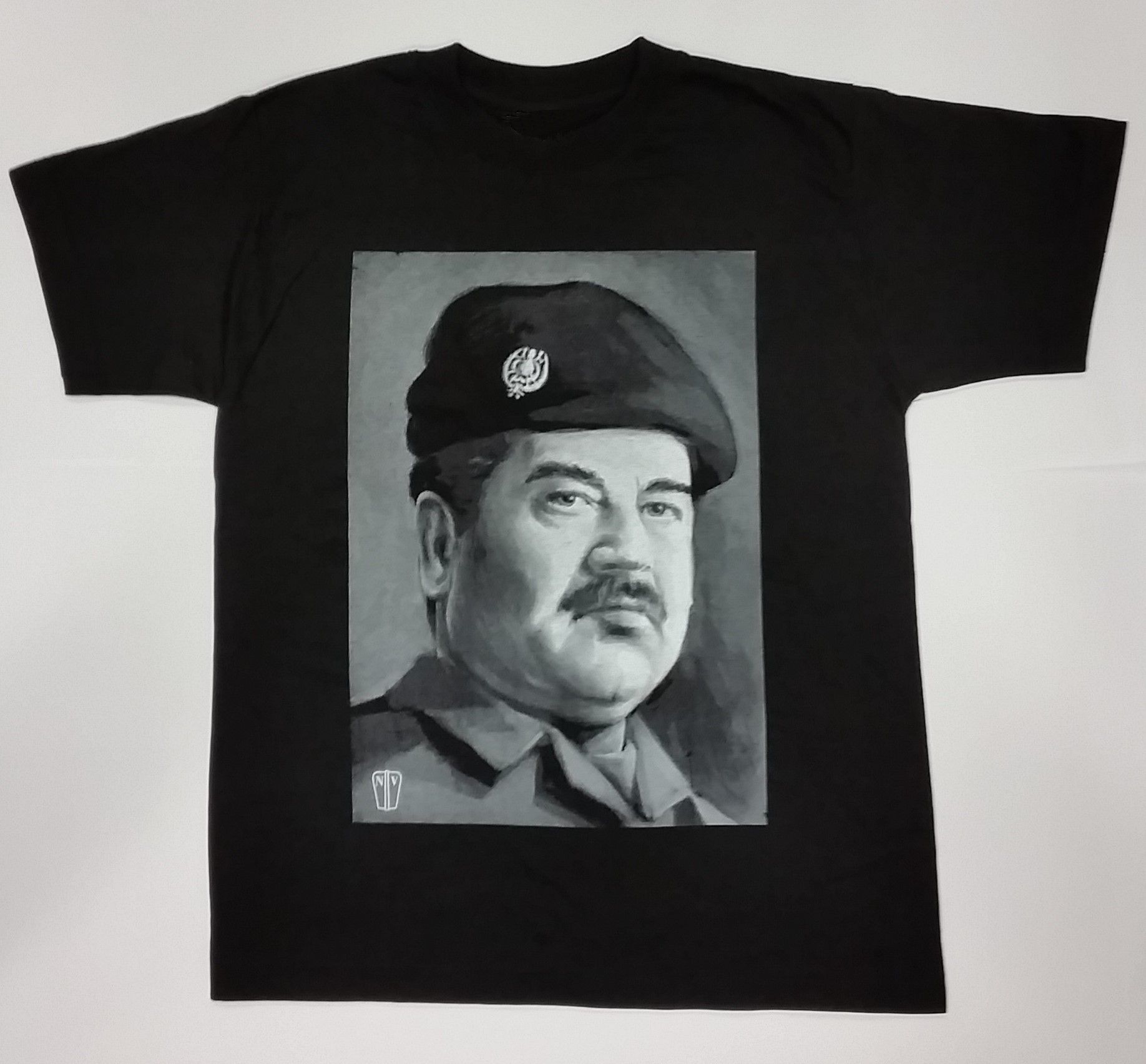 Tričko s potiskem Saddam Hussein