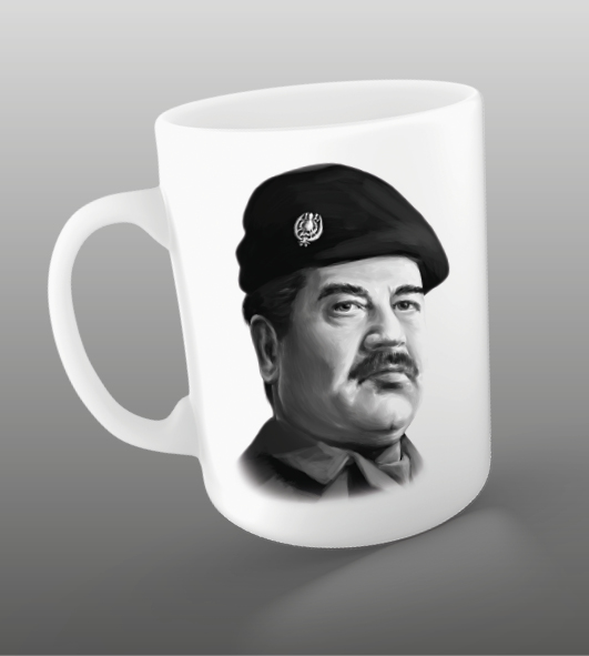 Hrnek Saddam Hussein Hrnek Saddam Hussein