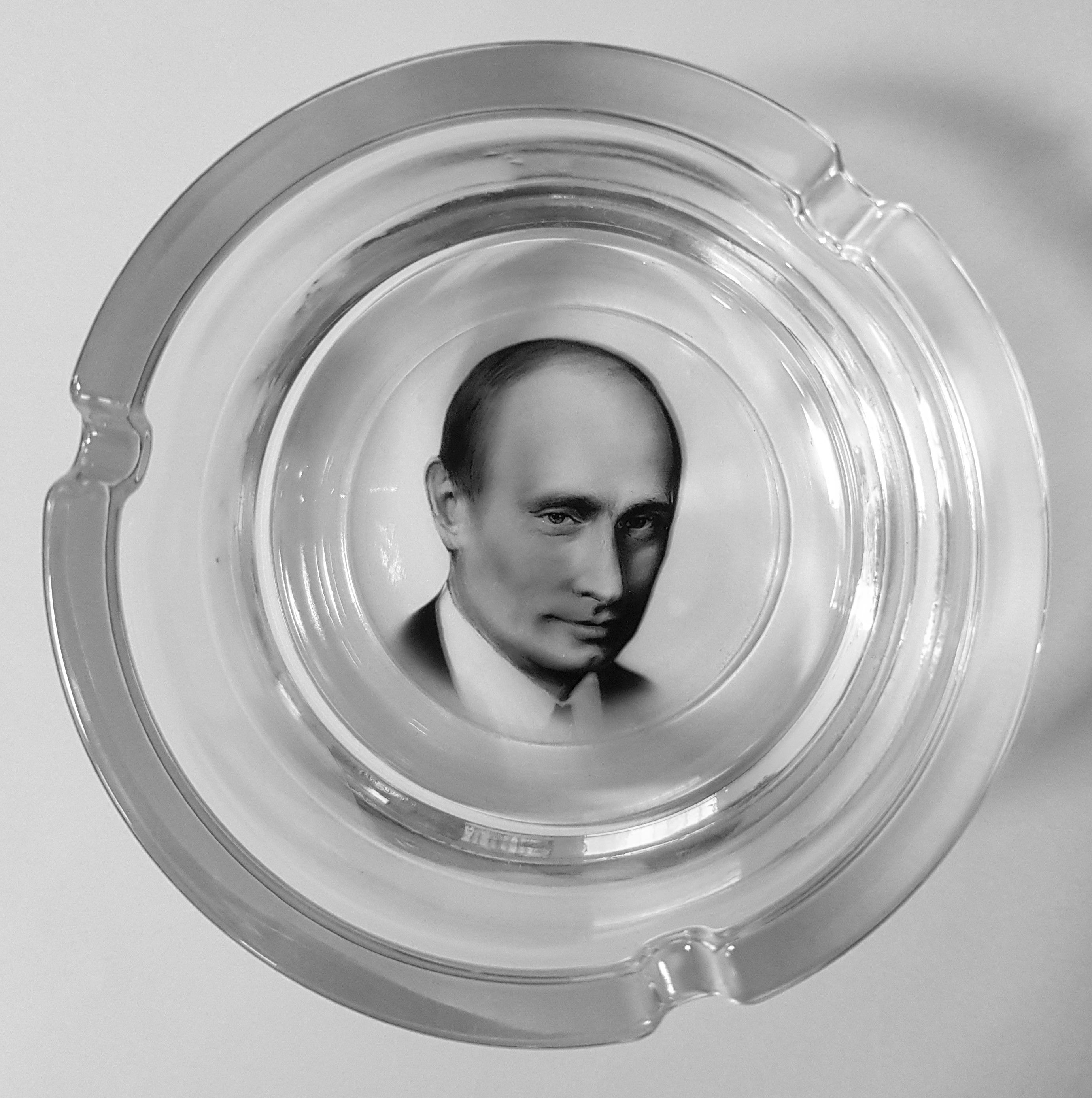 Popelník Vladimír Putin