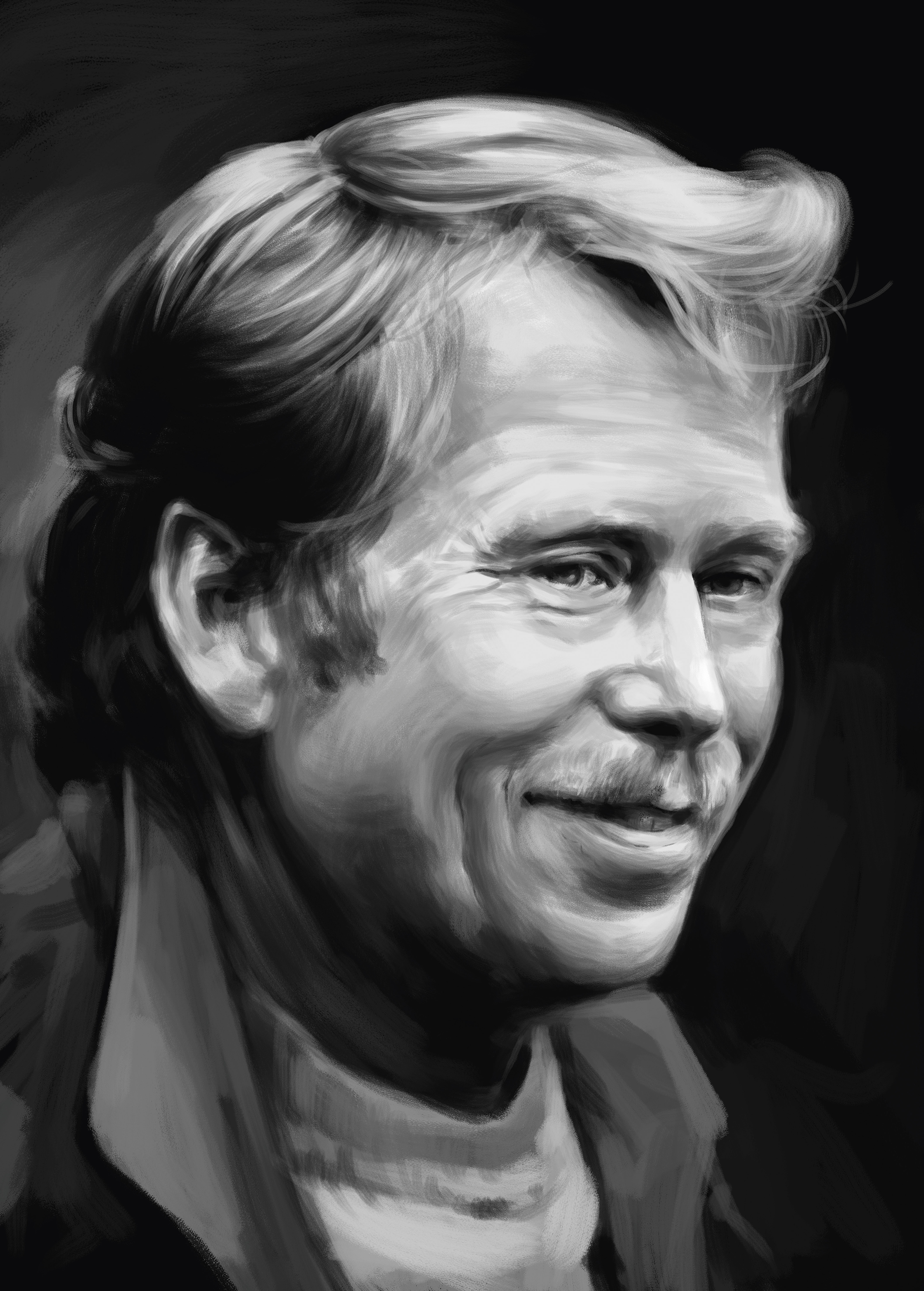 Václav Havel - reprodukce kresby - NA OBJEDNÁVKU DO 5 DNŮ