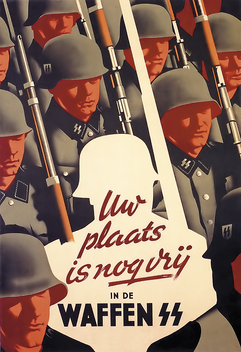 Válečný plakát č. 2 - reprodukce na plátně - na objednávku do 14 dnů
