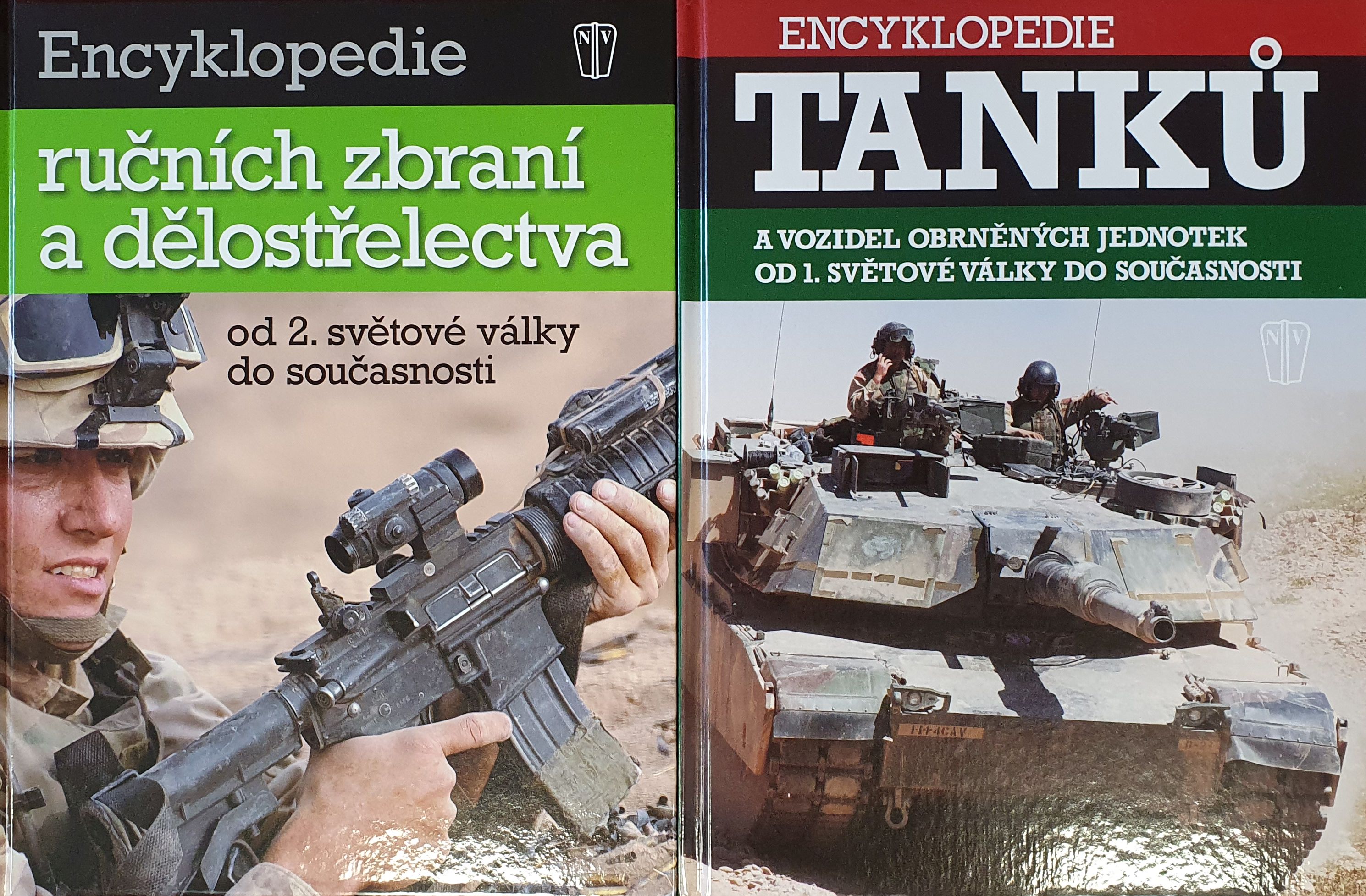 Encyklopedie ručních zbraní + tanků