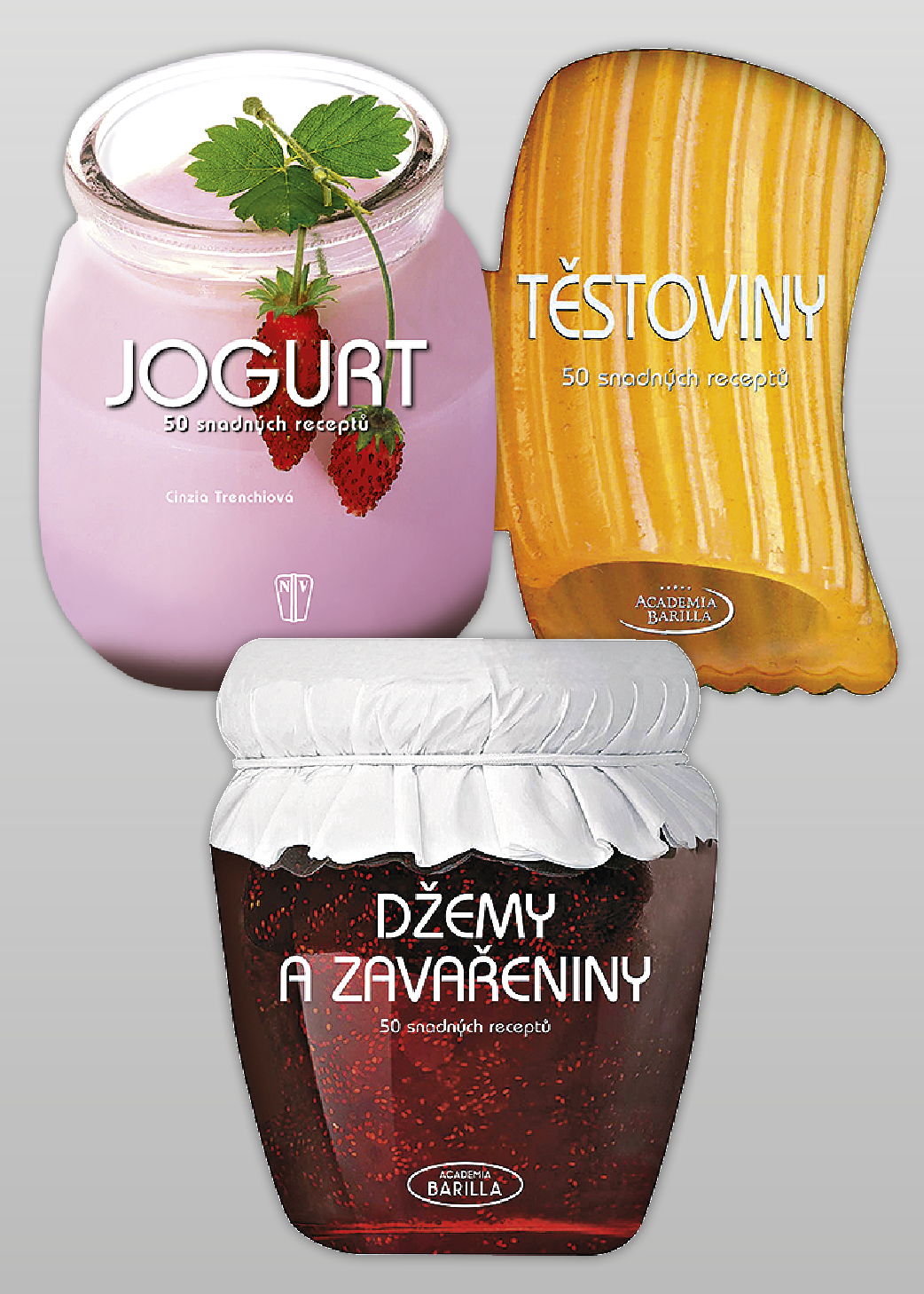 Set 3 kuchařek dle vlastního výběru za akční cenu - knihy 
