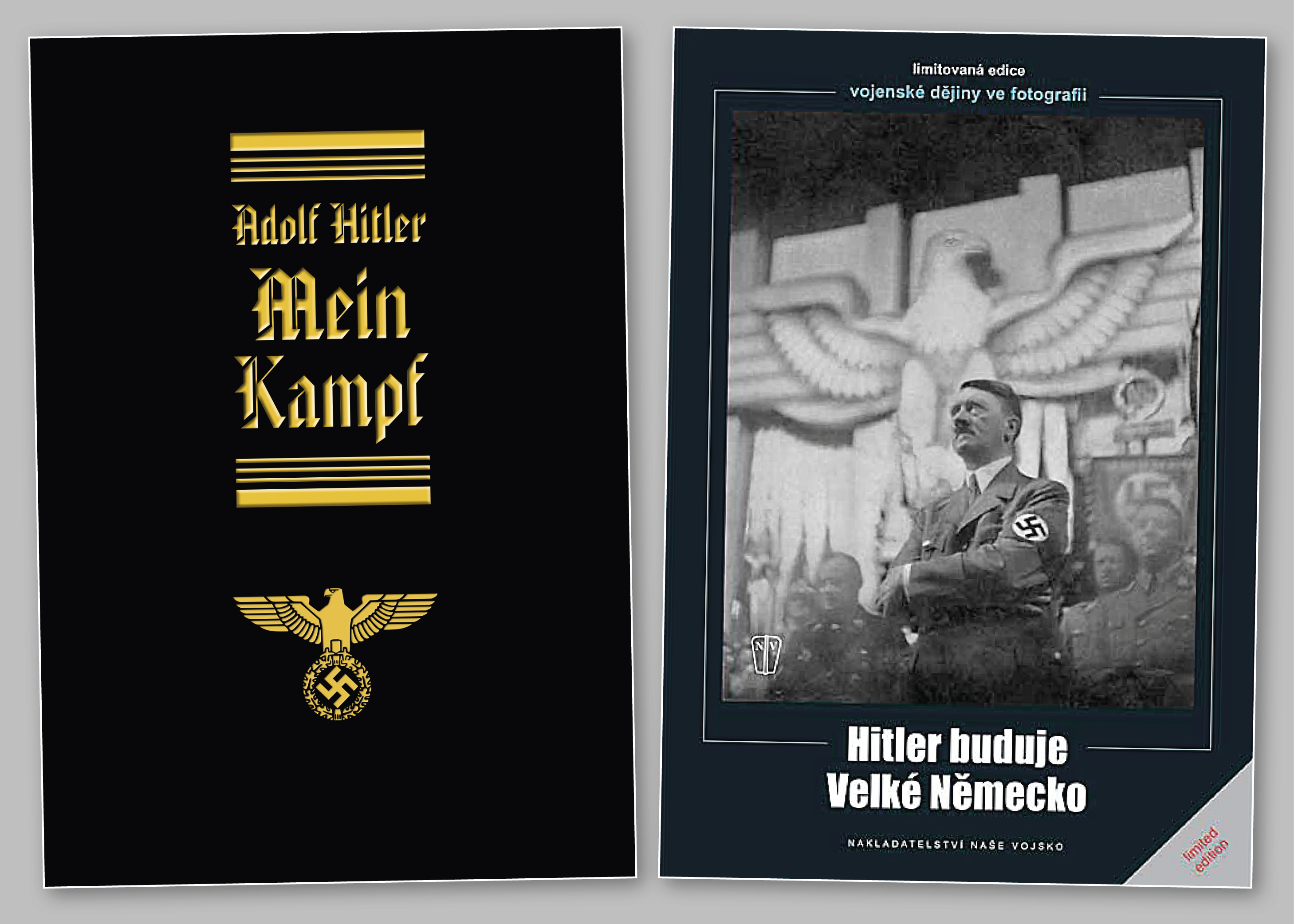 Mein Kampf + Hitler buduje Velké Německo