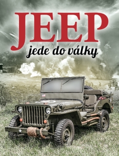 Jeep jede do války - lehce poškozena