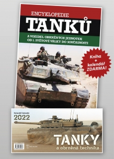 Encyklopedie tanků a vozidel obrněných jednotek + ZDARMA kalendář TANKY 2022