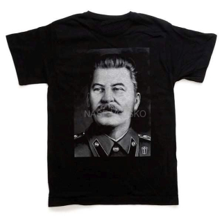 Tričko s potiskem J. V. Stalin