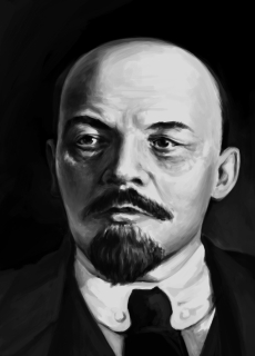 V. I. Lenin - reprodukce kresby