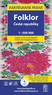 Folklor České republiky 1:500 000