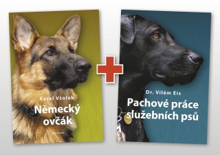 Německý ovčák + Pachové práce služebních psů
