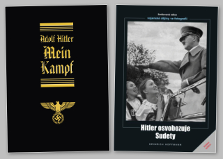 Mein Kampf + Hitler osvobozuje Sudety